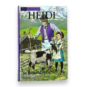 HEIDI Johanna Spyri Companion Library HANS BRINKER Mary Mapes Dodge 1963